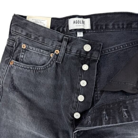 Agolde 90's Mid Rise Loose Fit Jean In Vagabond Size 23 - Picture 8 of 12